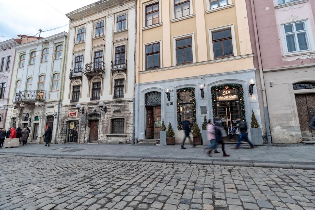 Апартаменти На Площі Ринок 41 Lviv Eksteriør billede
